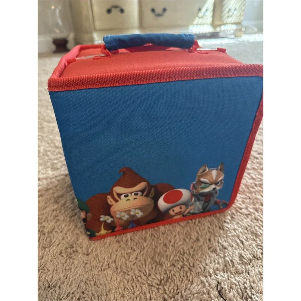 Nintendo Amiibo Carrying Case Mario Animal Crossing Zelda Star Fox Metroid